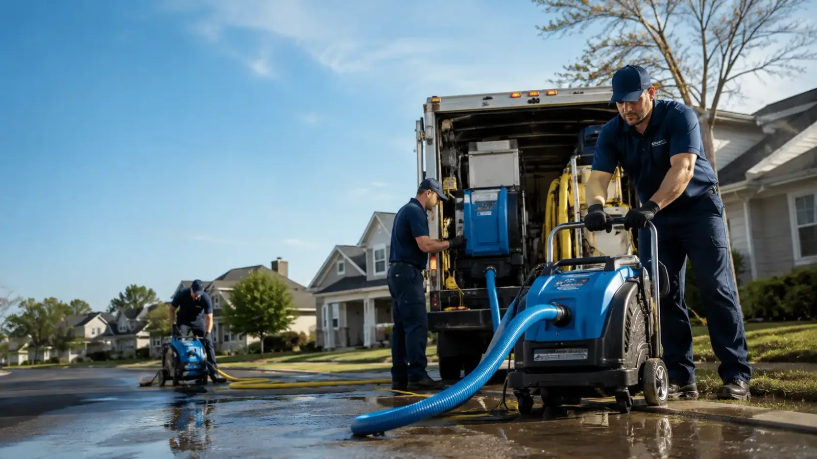 Flood Damage Cleanup in New Century, KS